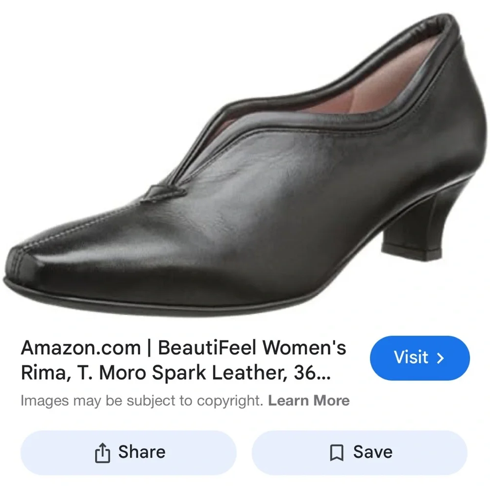 EUC BeautiFeel Women's Rima High Heels Black size 7.5 | EU 38